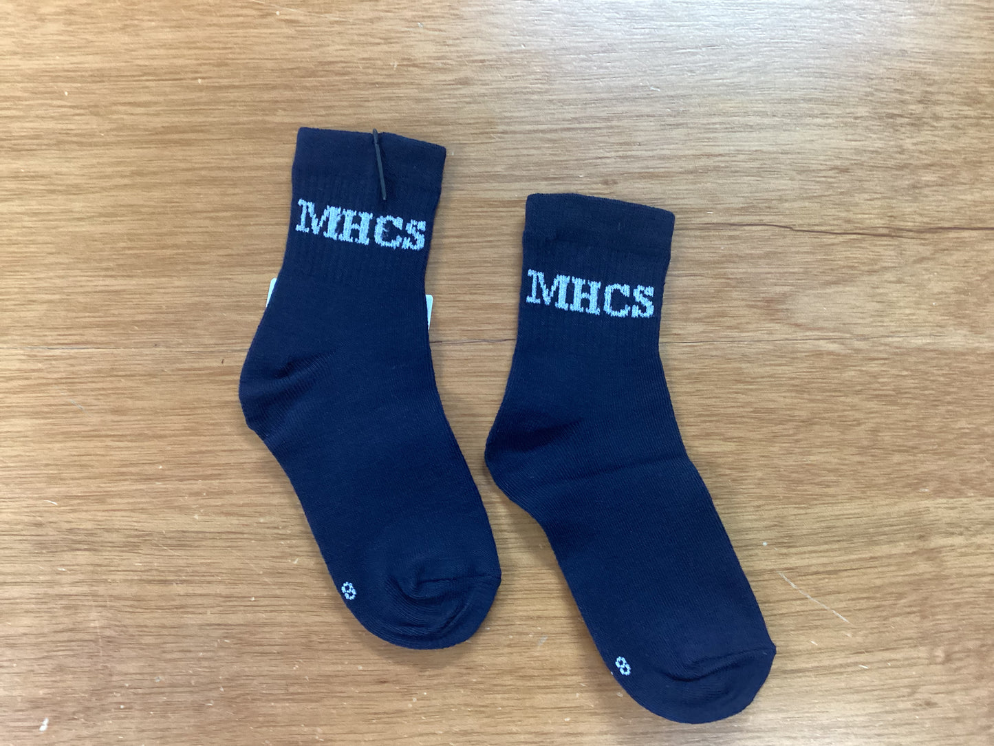 blue ankle socks