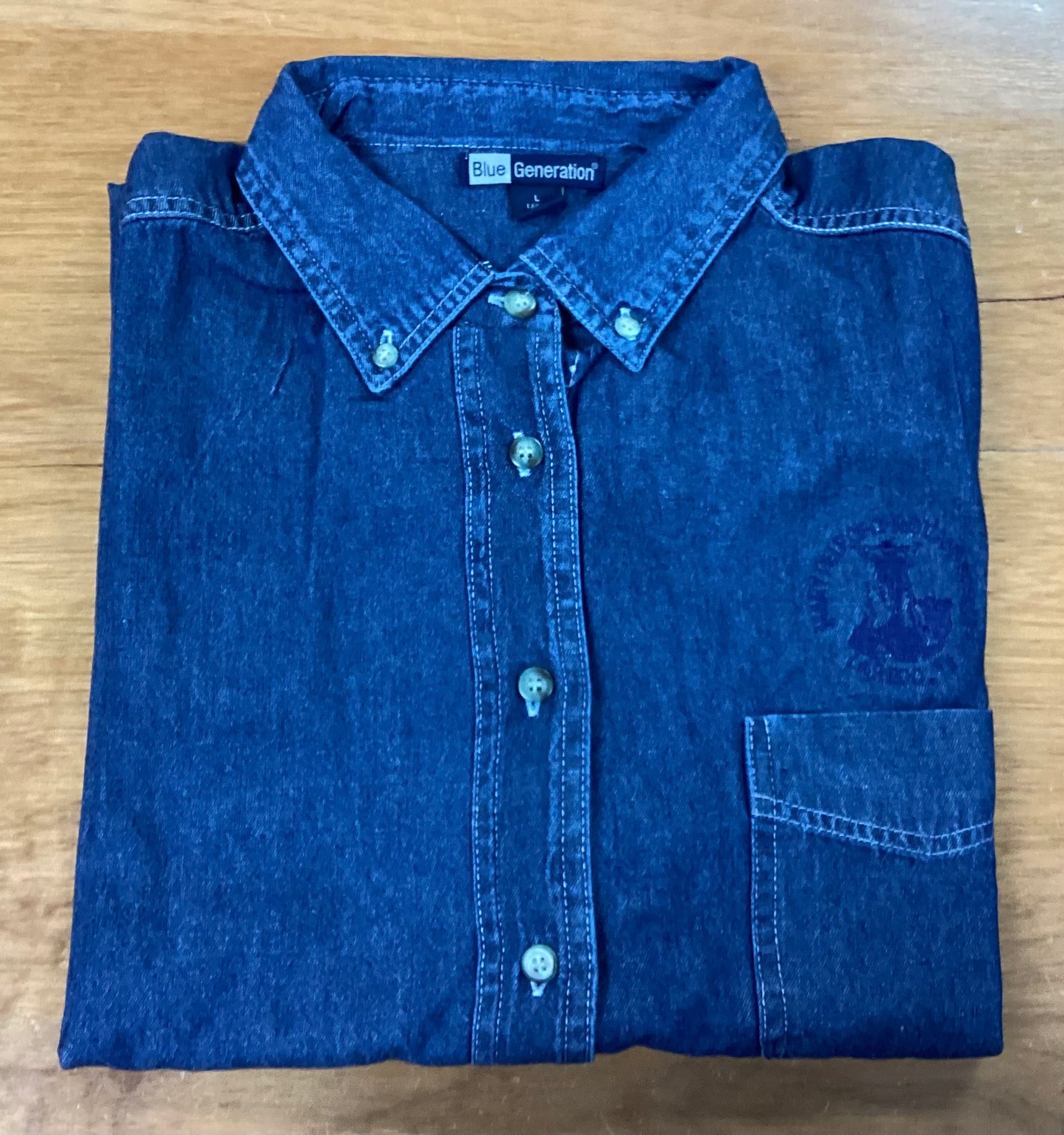 MHCS staff shirt - denim