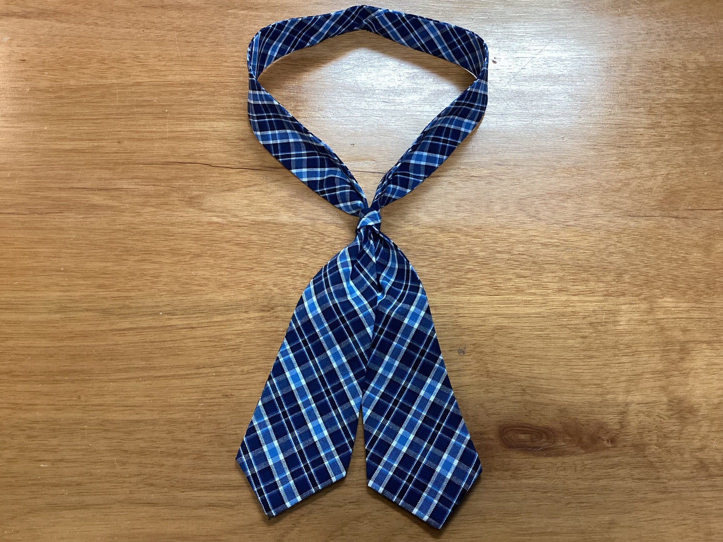 GIRL Plaid Tie-L/XL